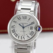 Cartier Ballon Bleu Ref WSBB0048 Steel Silver Roman Cartier Ballon Bleu Ref WSBB0048 Steel Silver Roman